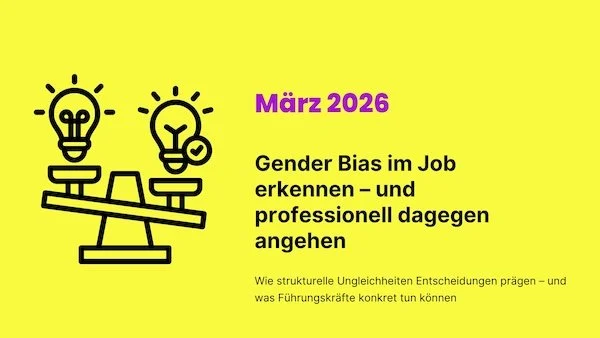 Gender Bias im Job erkennen – und professionell dagegen angehen