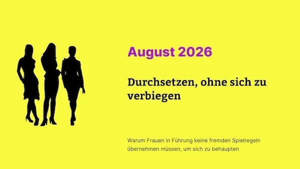 Durchsetzen, ohne sich zu verbiegen