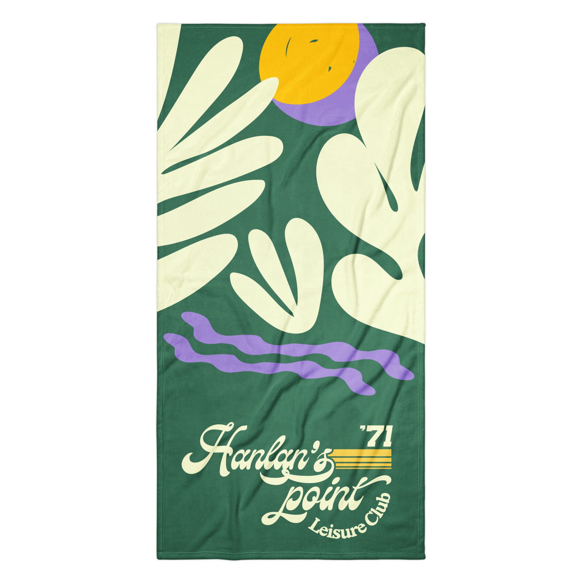 Hanlans's Point Leisure Club 2026 V3 day wood towel