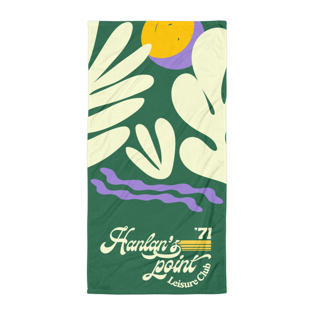 Hanlans's Point Leisure Club 2026 V3 day wood towel