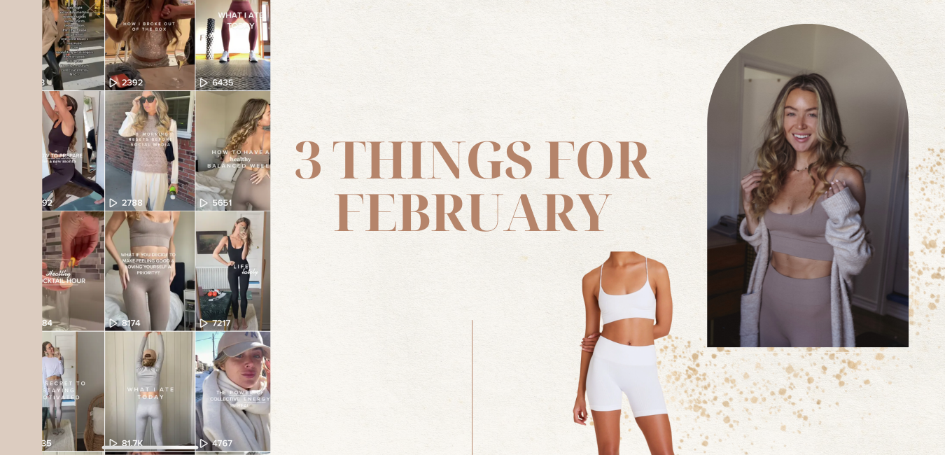 Three Things for February
