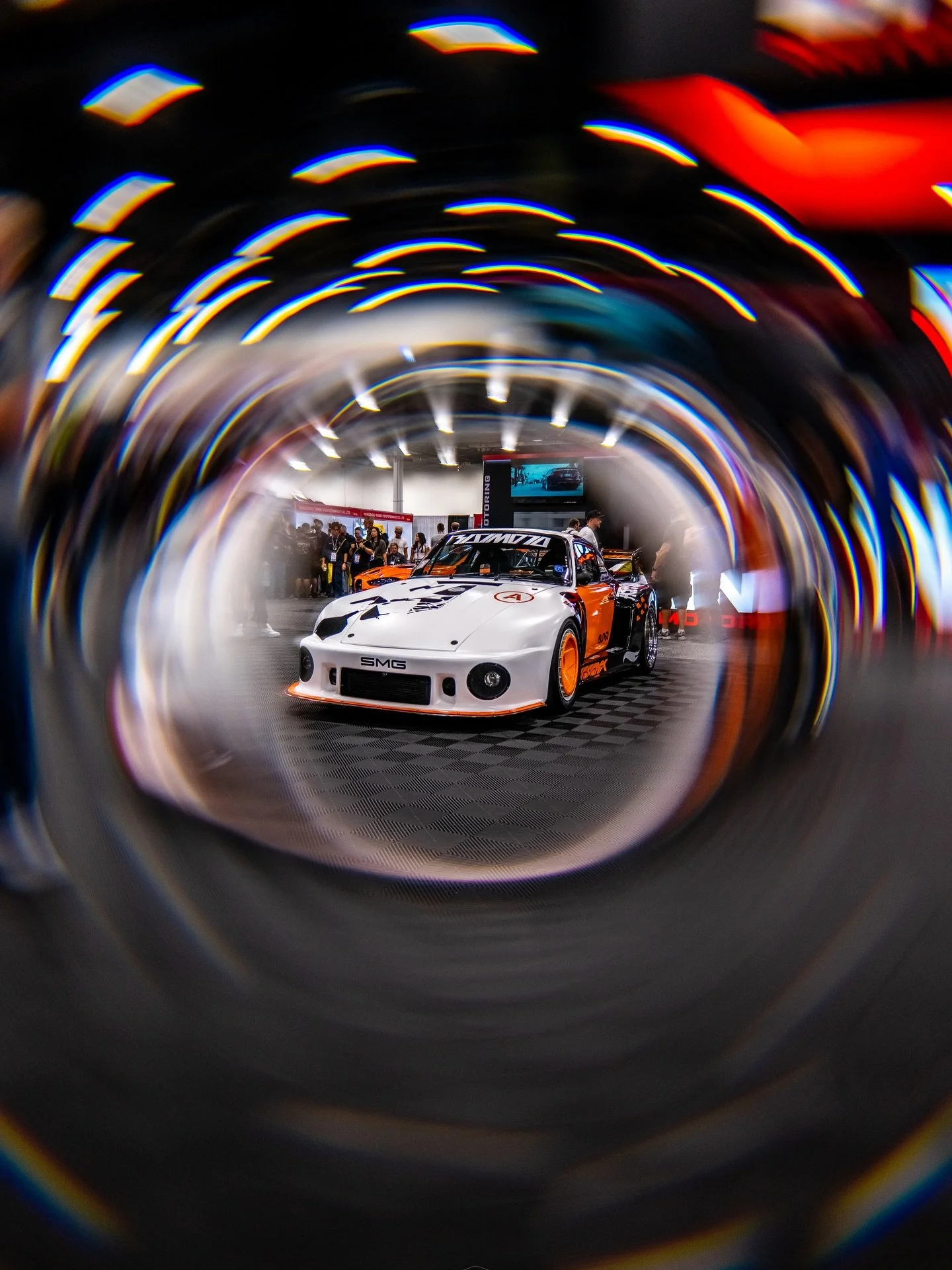 @rev_sect @project935x 

Livery designed by @acronym.gmbh 

Wrapped in @adgraphics_na film

Debuted at @semashow 2025

📸 @mk2nardogranada