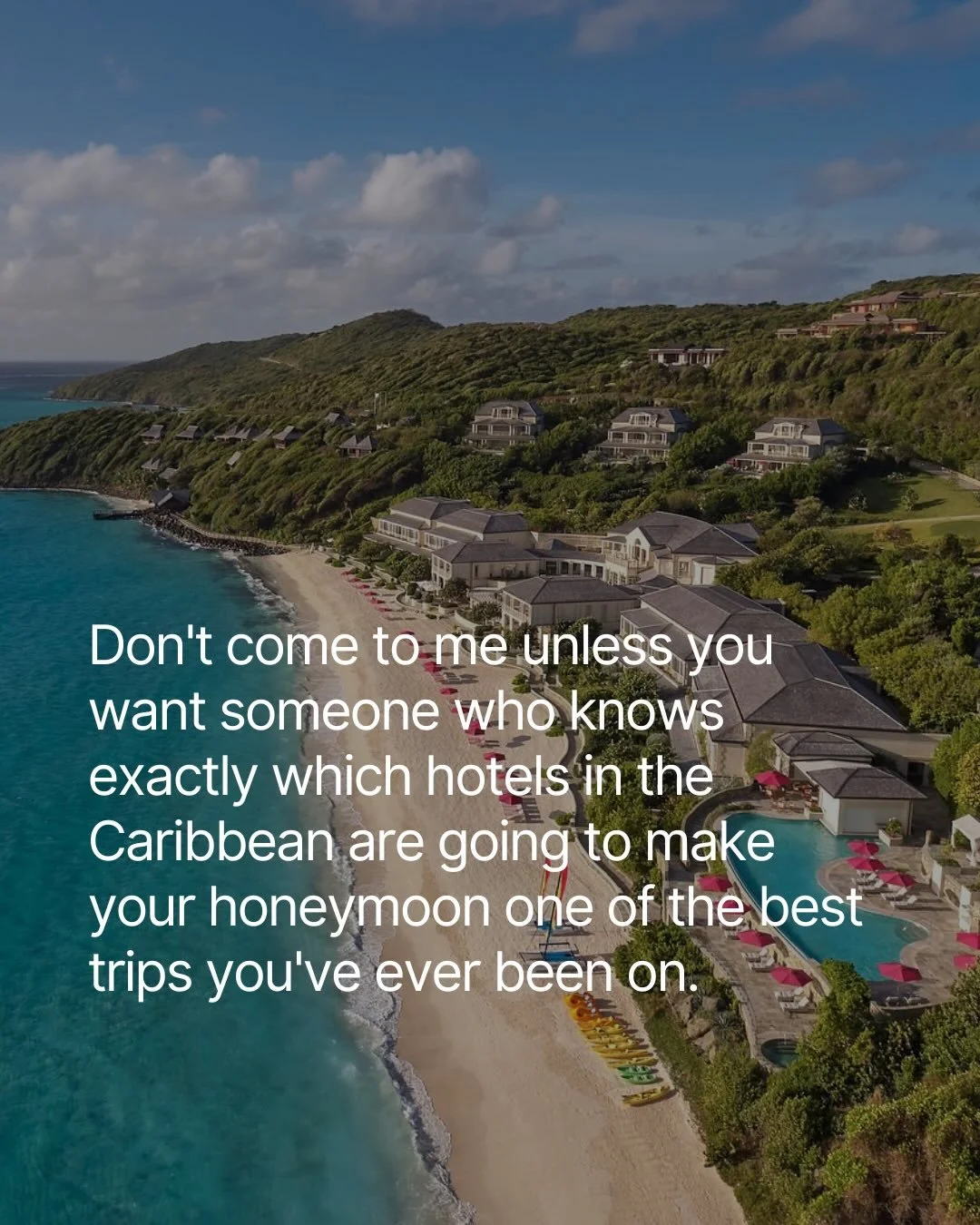 If you want something truly special for your honeymoon, check these out!
DM me for details.  #foreveryjourney #honeymoon #luxurytraveladvisor