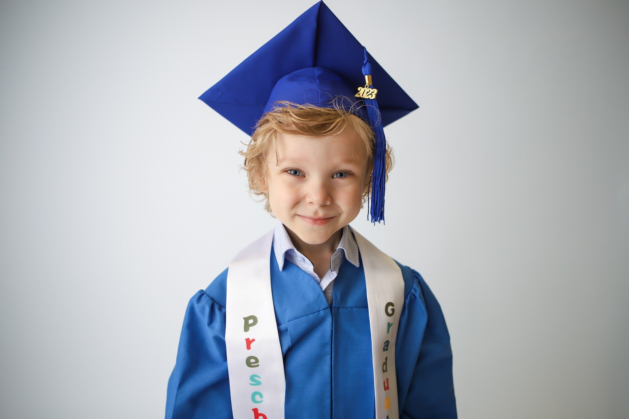 We had so much fun in the studio capturing Preschool Graduates!! If you missed this and want one of yours please contact us - never too late!  Such a great shot to have and put next to their Senior Graduate photos!