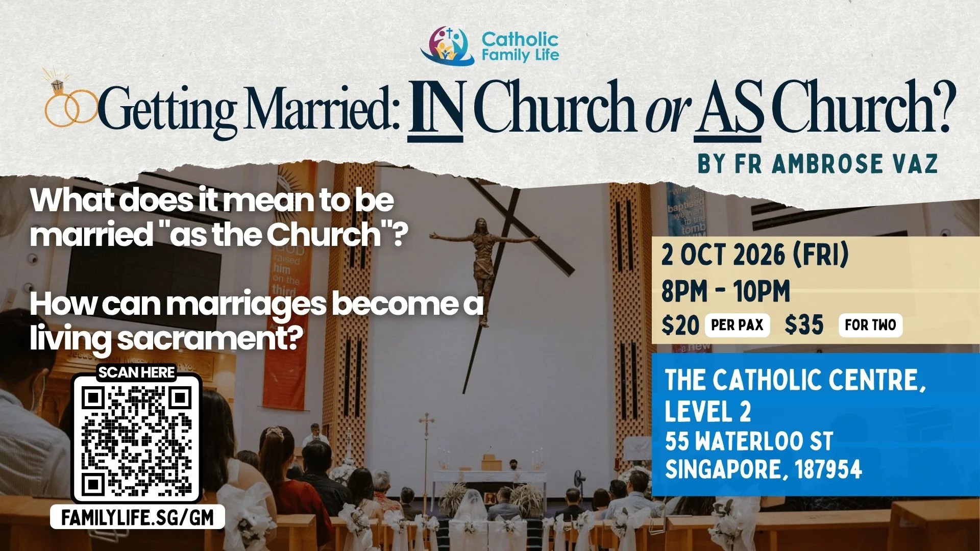Getting Married: In Church or As Church?