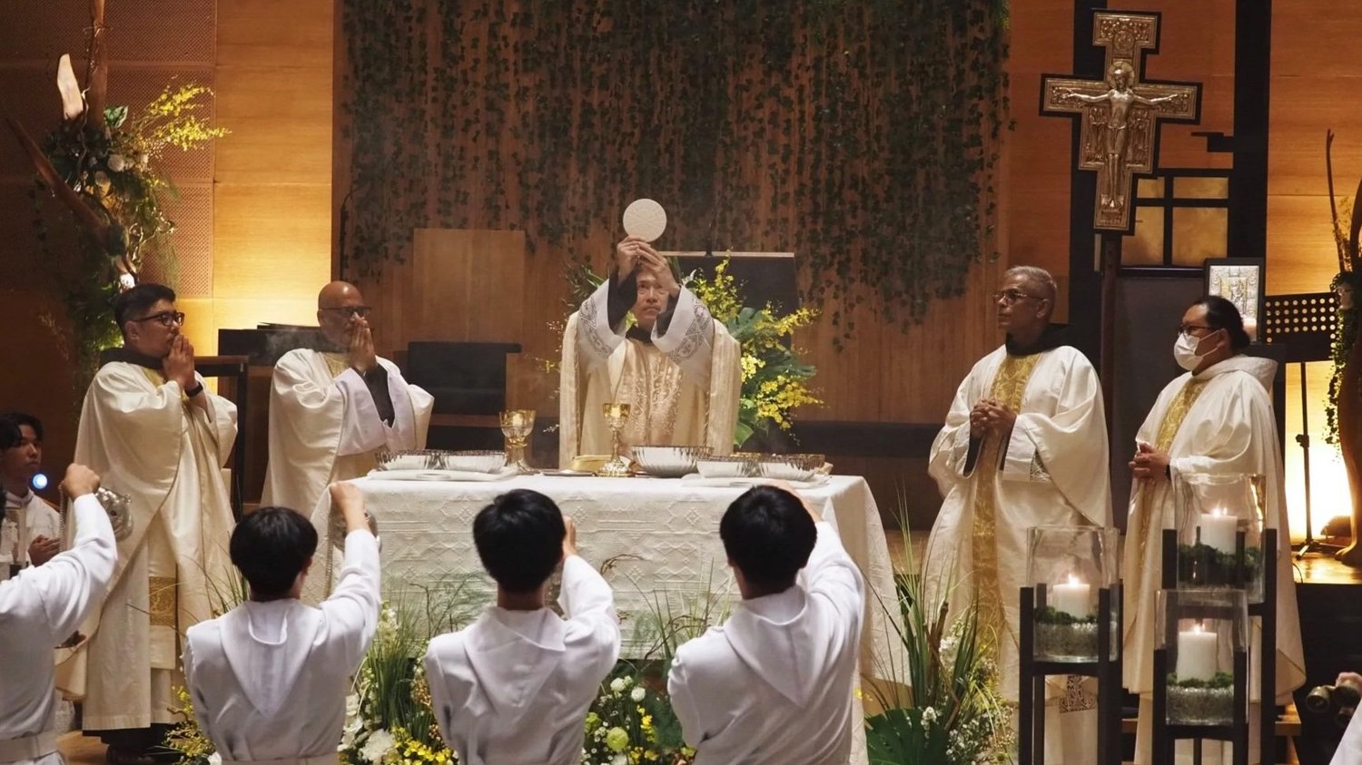 Mass & Service Timings — Church of St Mary of the Angels, Singapore