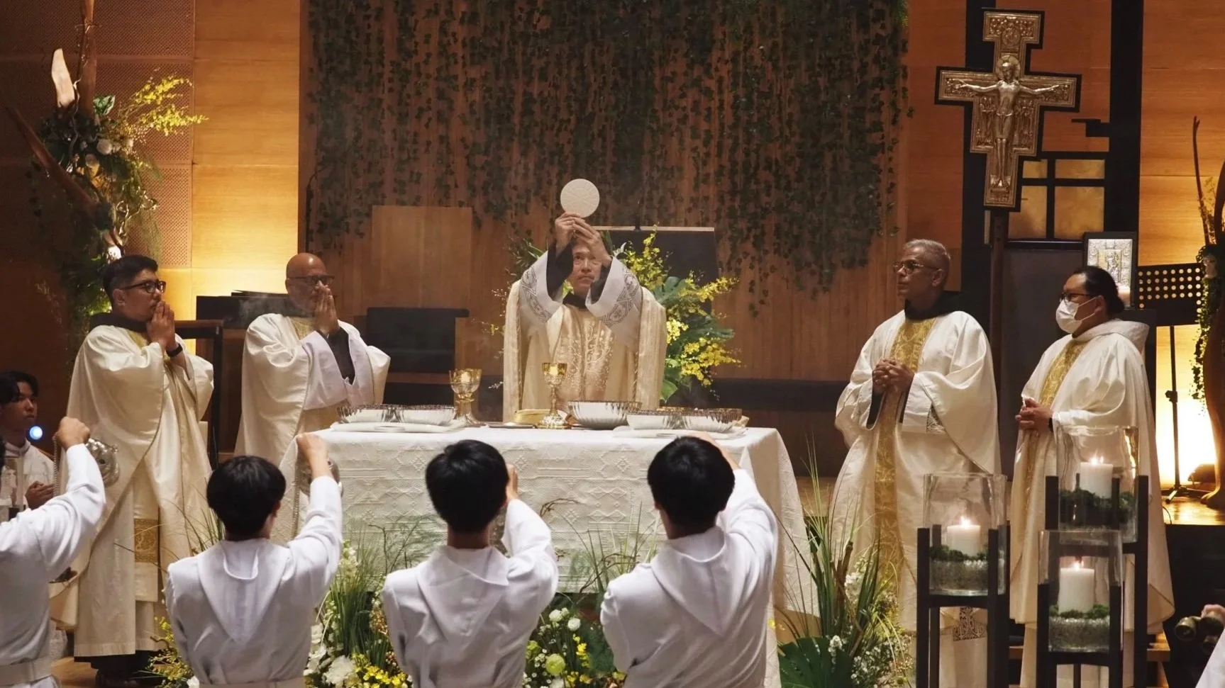 Mass & Service Timings — Church of St Mary of the Angels, Singapore