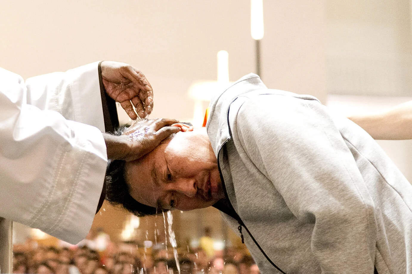 Baptism — Church of St Mary of the Angels, Singapore