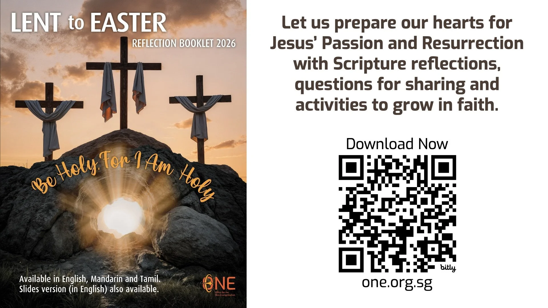 Lent to Easter Reflection Booklet 2026