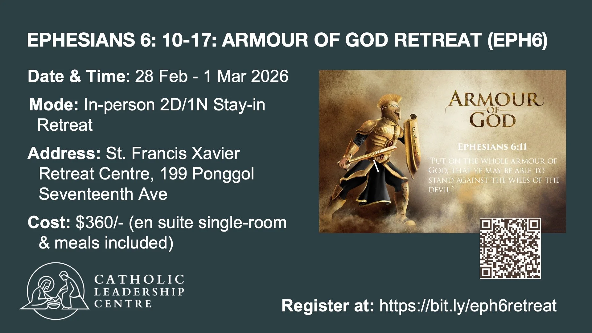 Catholic Leadership Centre: Upcoming Programmes