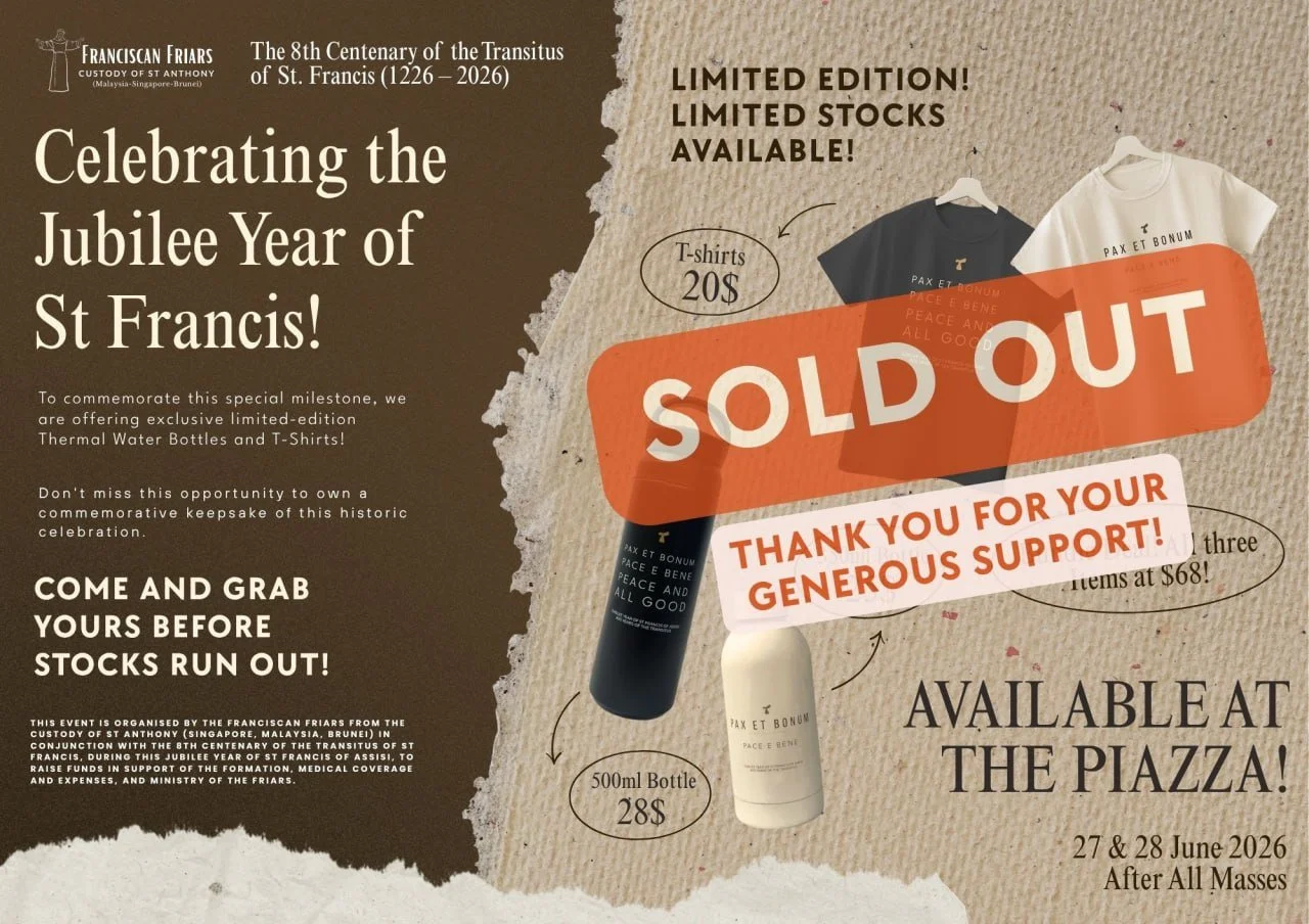 Franciscan Jubilee Commemorative Keepsakes