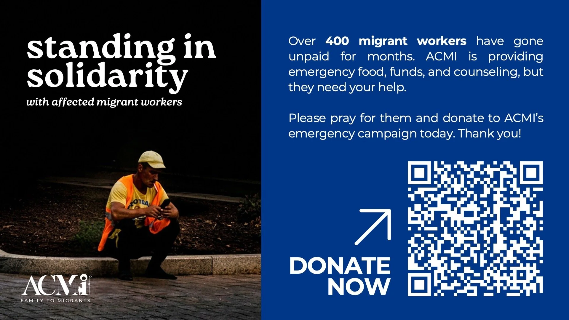 Standing in Solidarity with Affected Migrant Workers