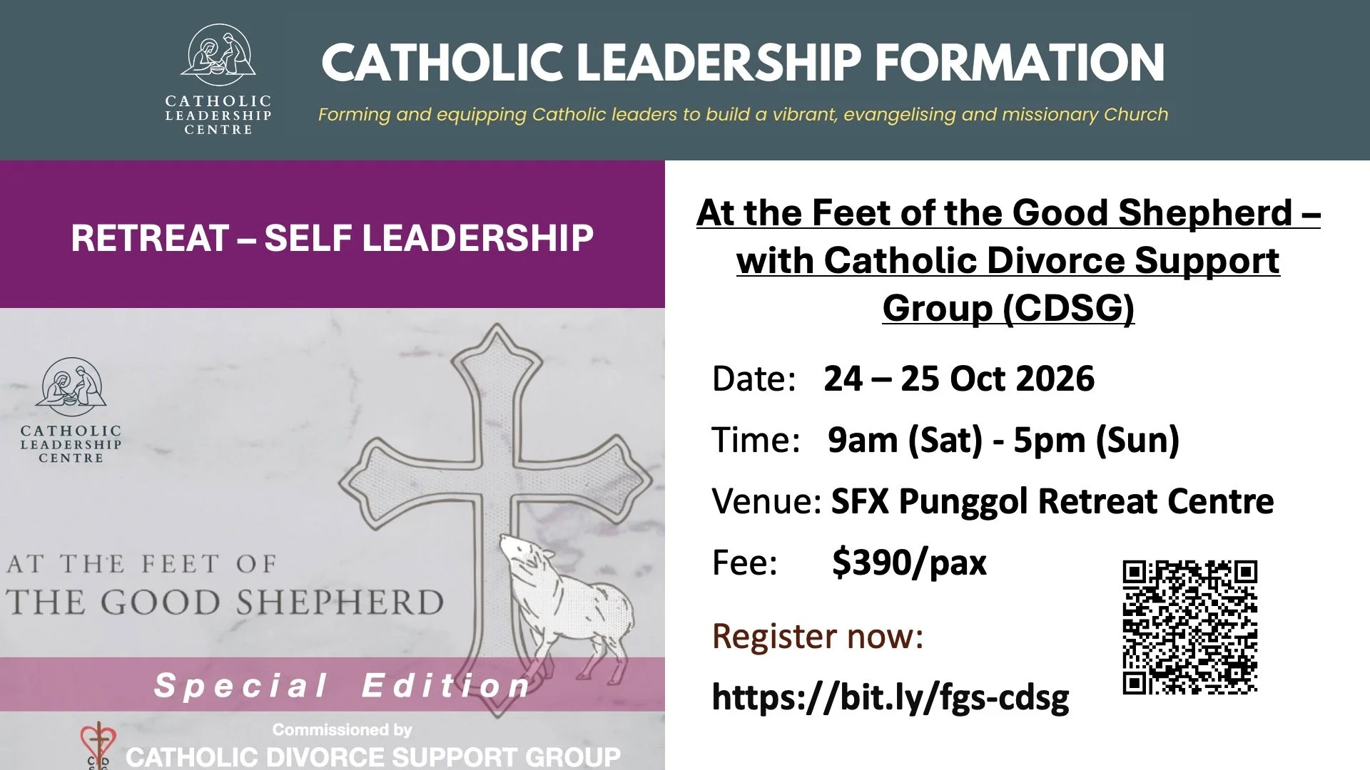 At the Feet of the Good Shepherd Retreat