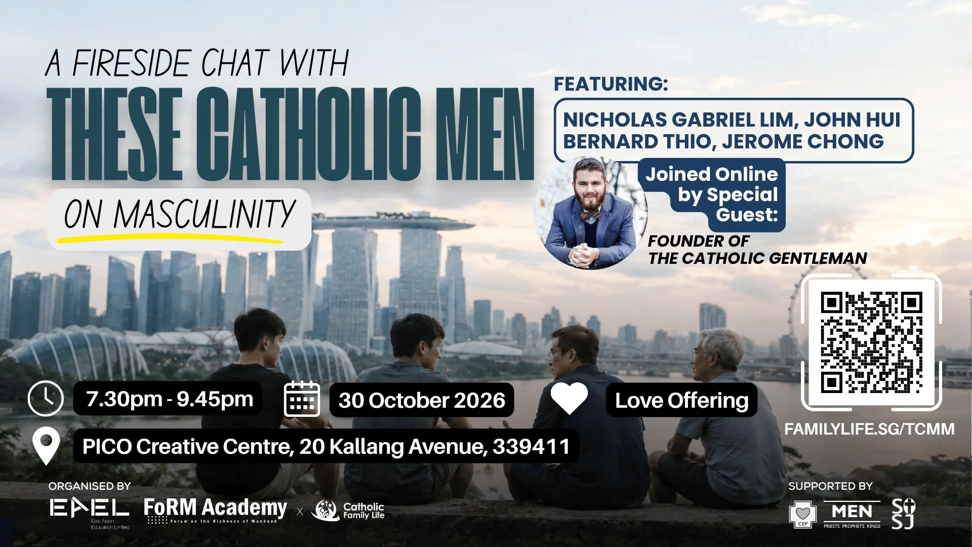 These Catholic Men - A Fireside Chat on Masculinity