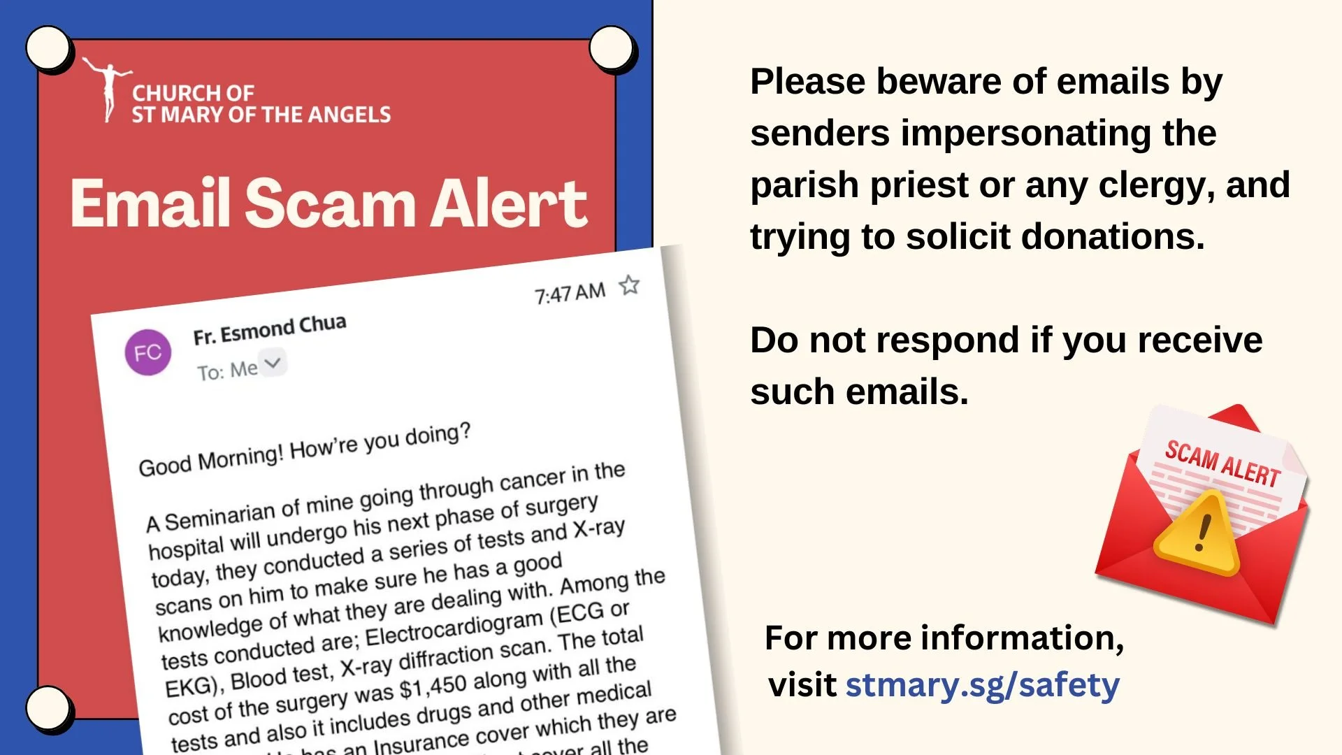 Beware of Email Scams!