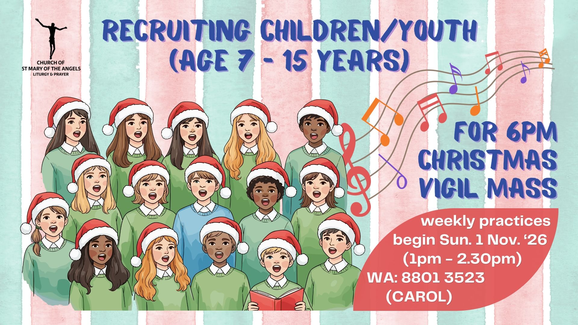 🎶 Calling Young Voices for Christmas 🎶&nbsp;