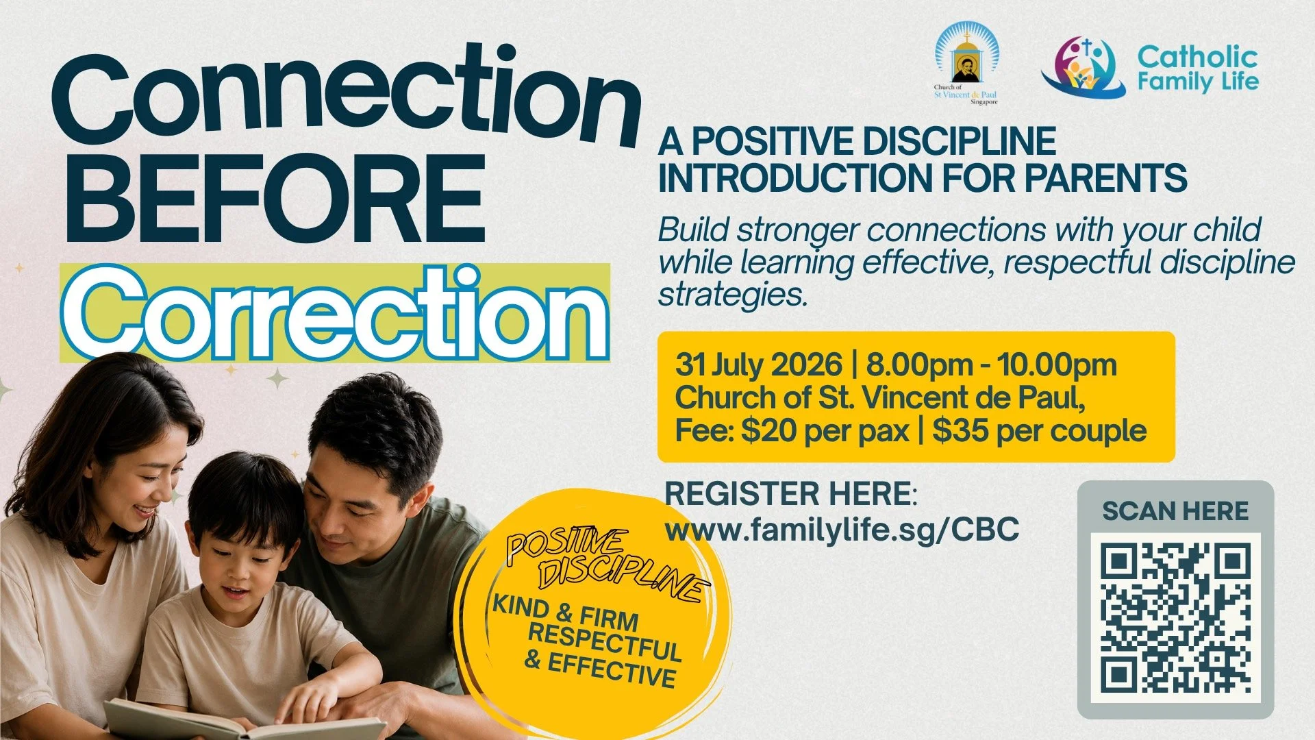 Connection before Correction