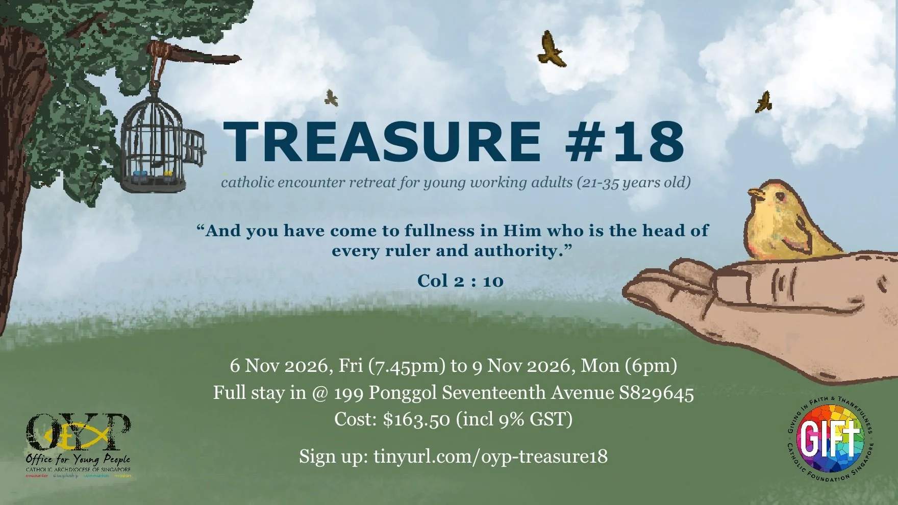 Treasure #18: Retreat for Young Working Adults
