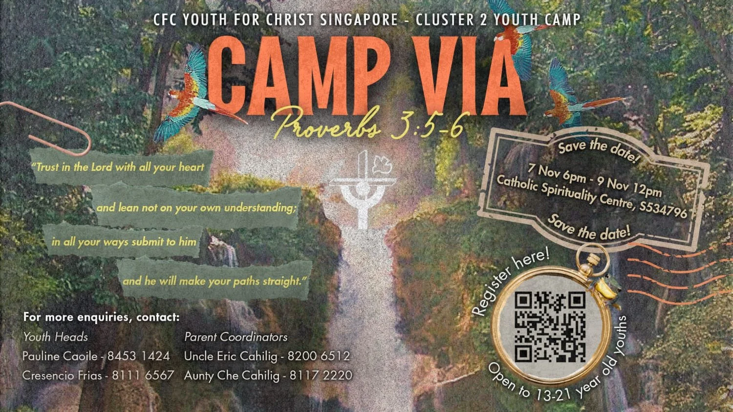 CFC Youth for Christ Camp 2025: CAMP VIA — Church of St Mary of the ...