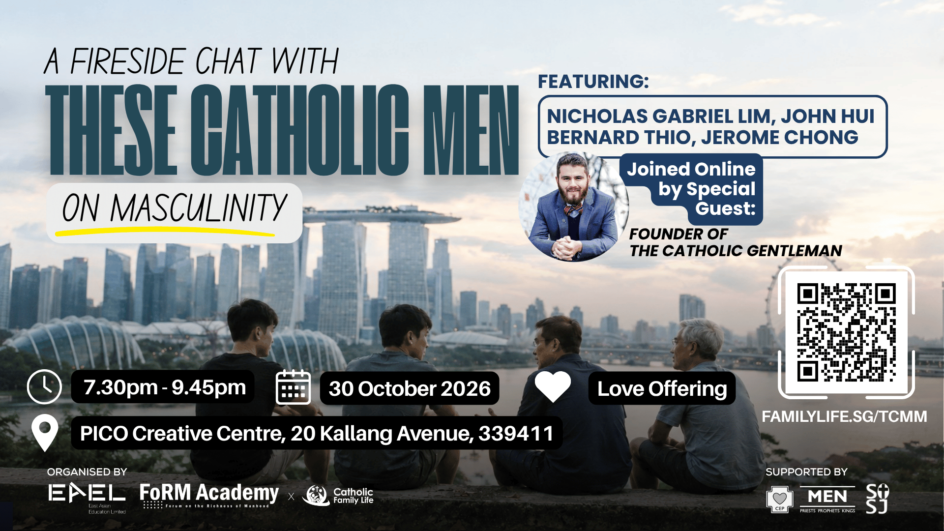 These Catholic Men - A Fireside Chat on Masculinity