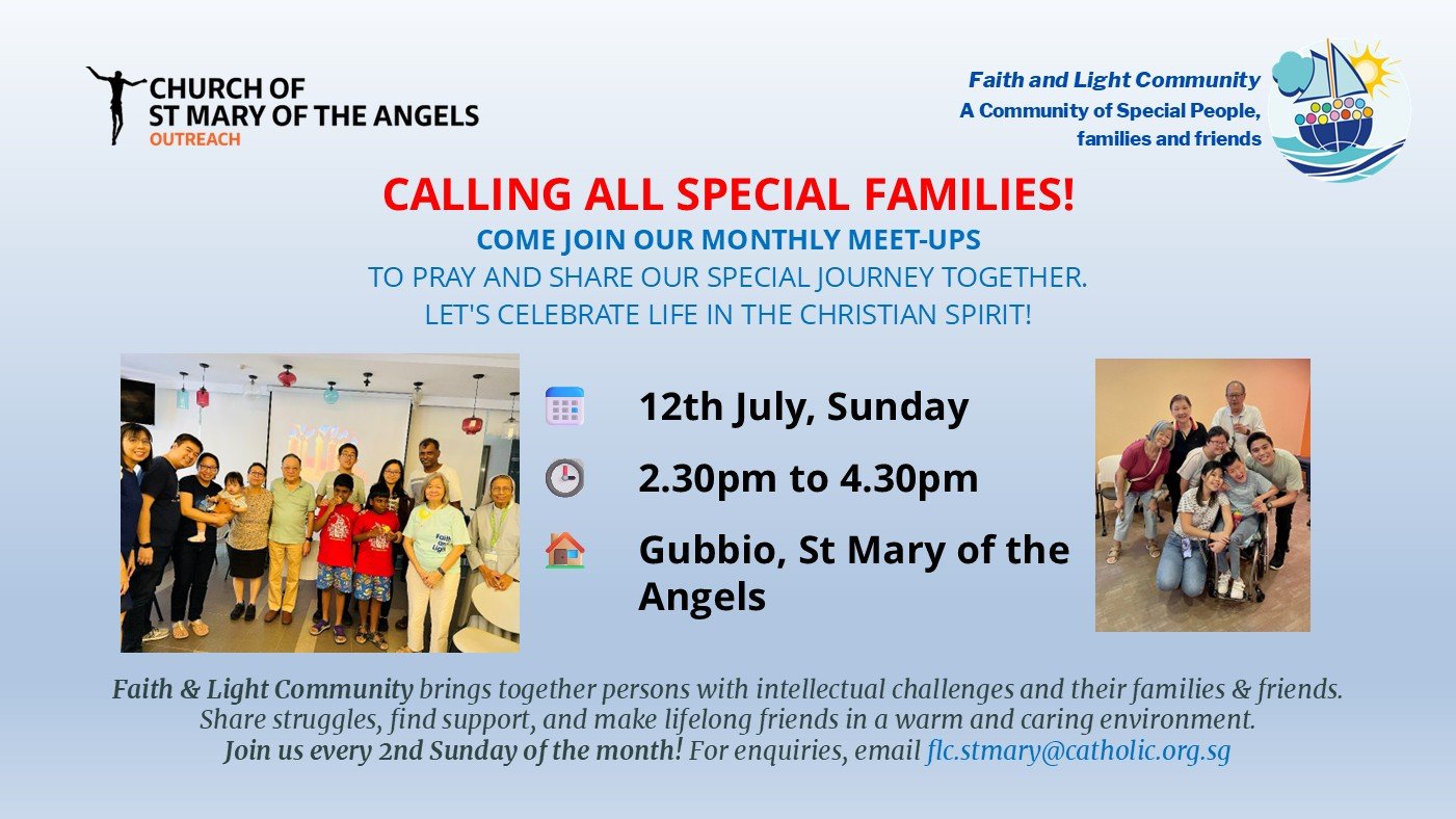 Faith and Light Community Monthly Meet-up