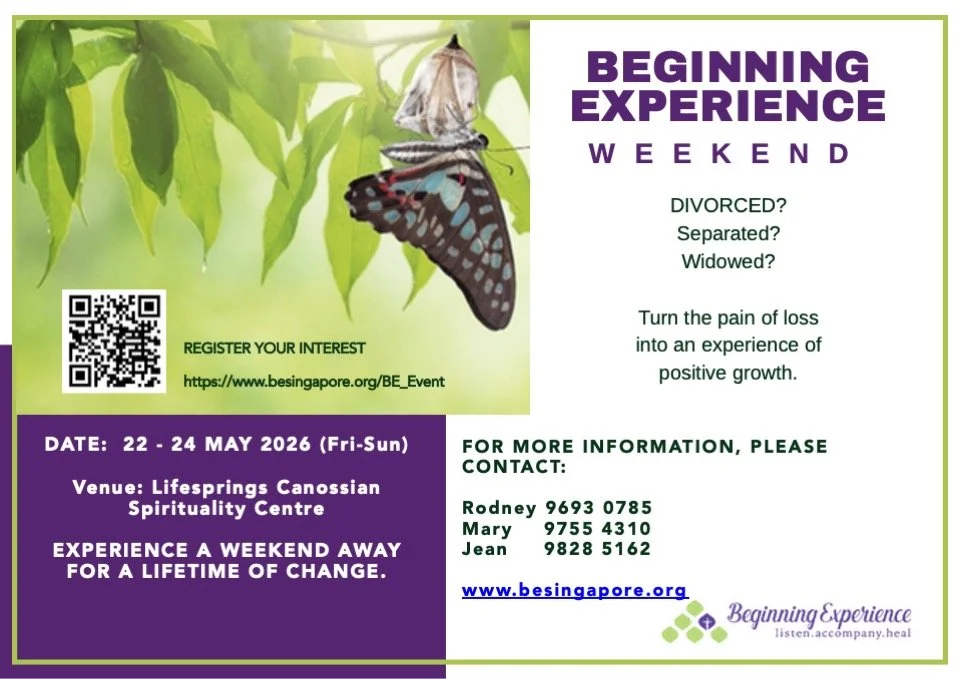 69th Beginning Experience (BE) Weekend