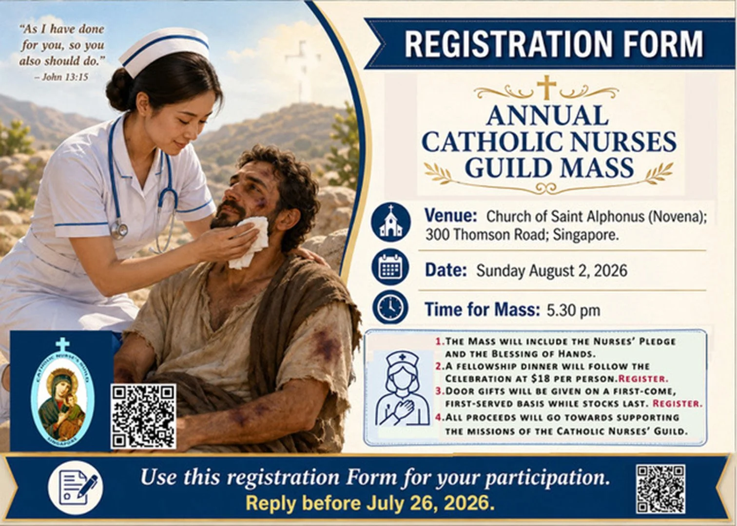 Catholic Nurses' Guild Annual Mass &amp; Blessing