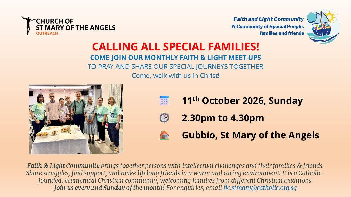 Faith and Light Community Monthly Meet-up