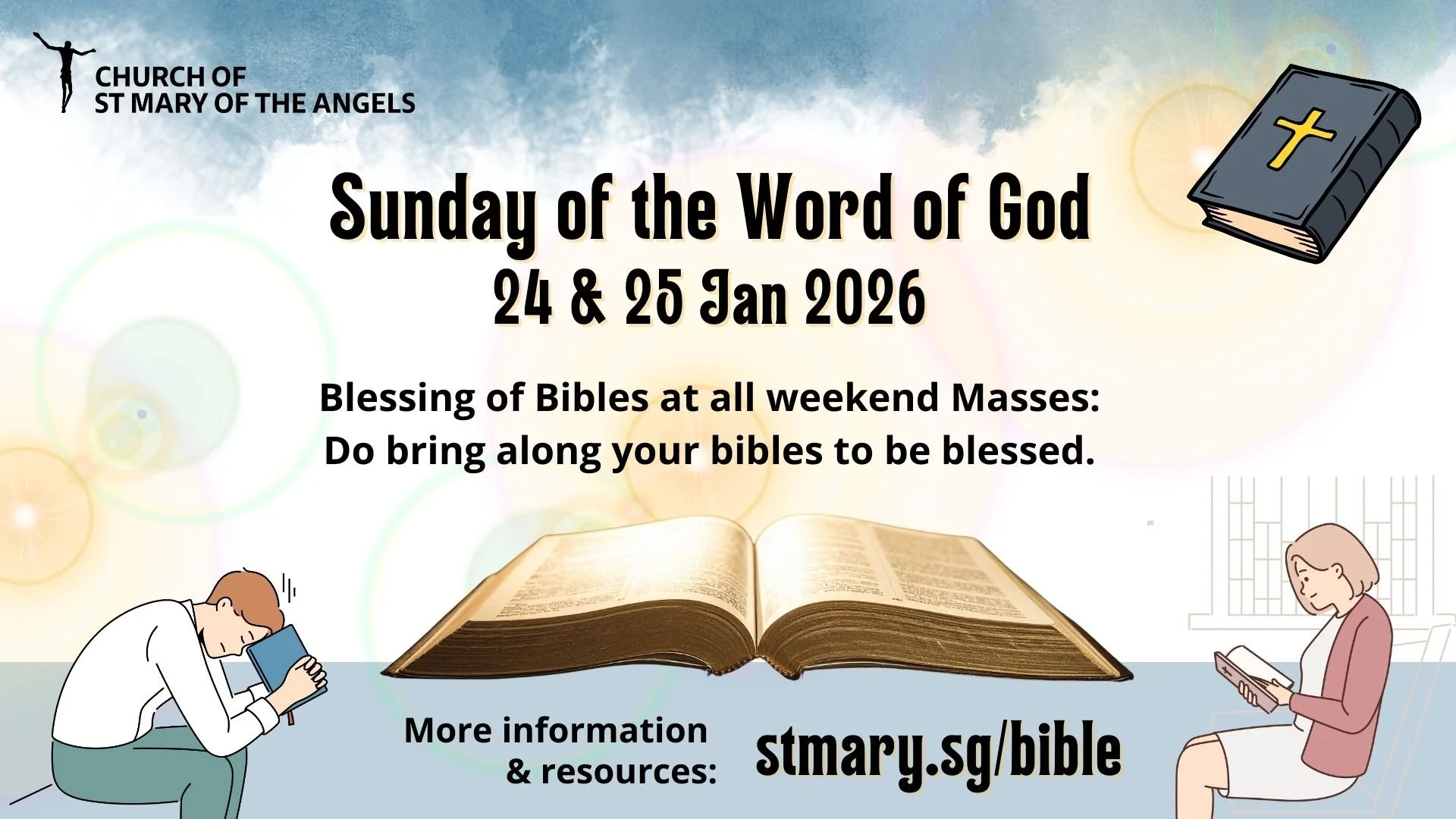 Blessing of Bibles on Word of God Sunday