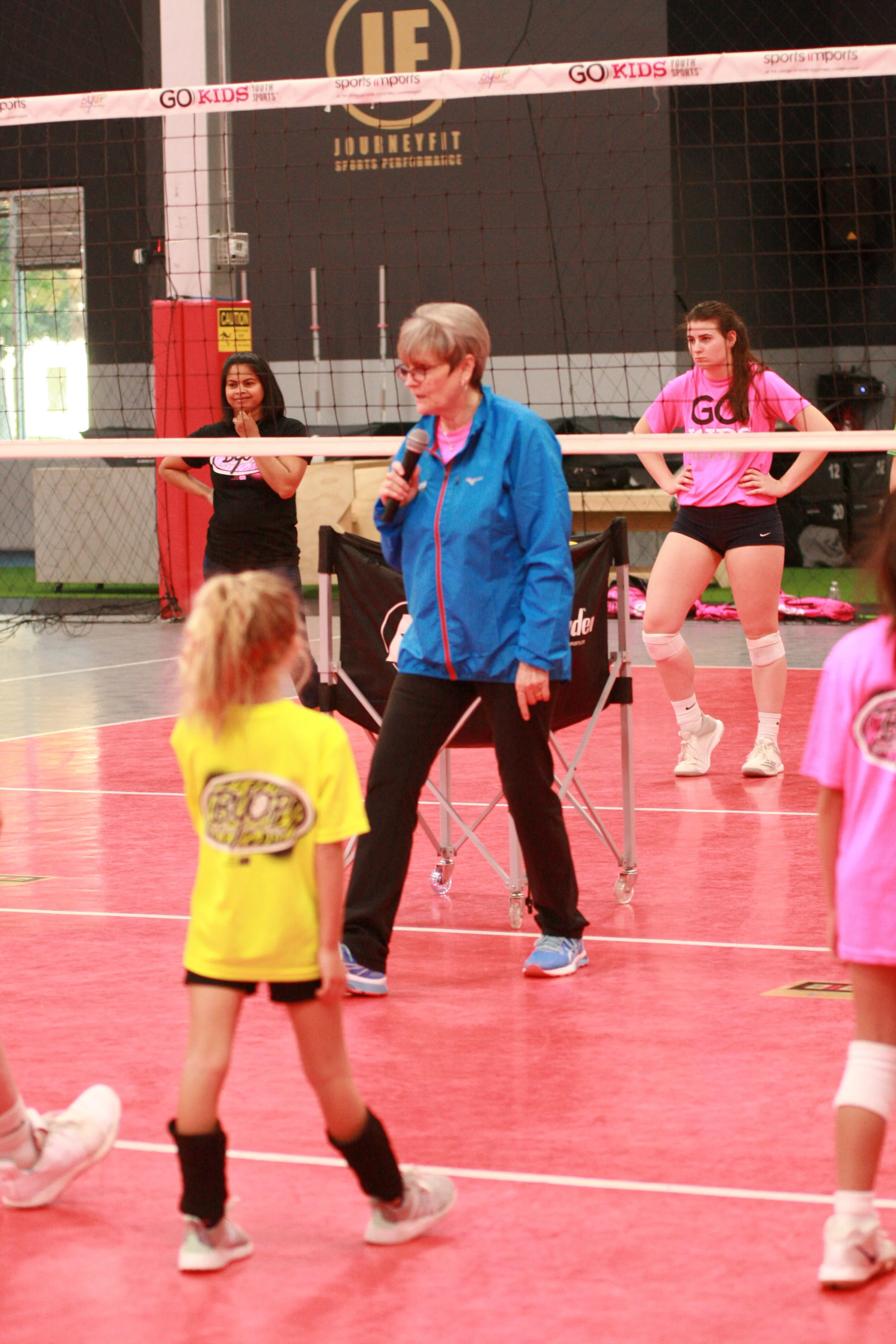 "All the volleyball skills were touched on, even things like movement. Saw youth perform and how much advanced they were because they started young (many at age 5) and the focus was on training."