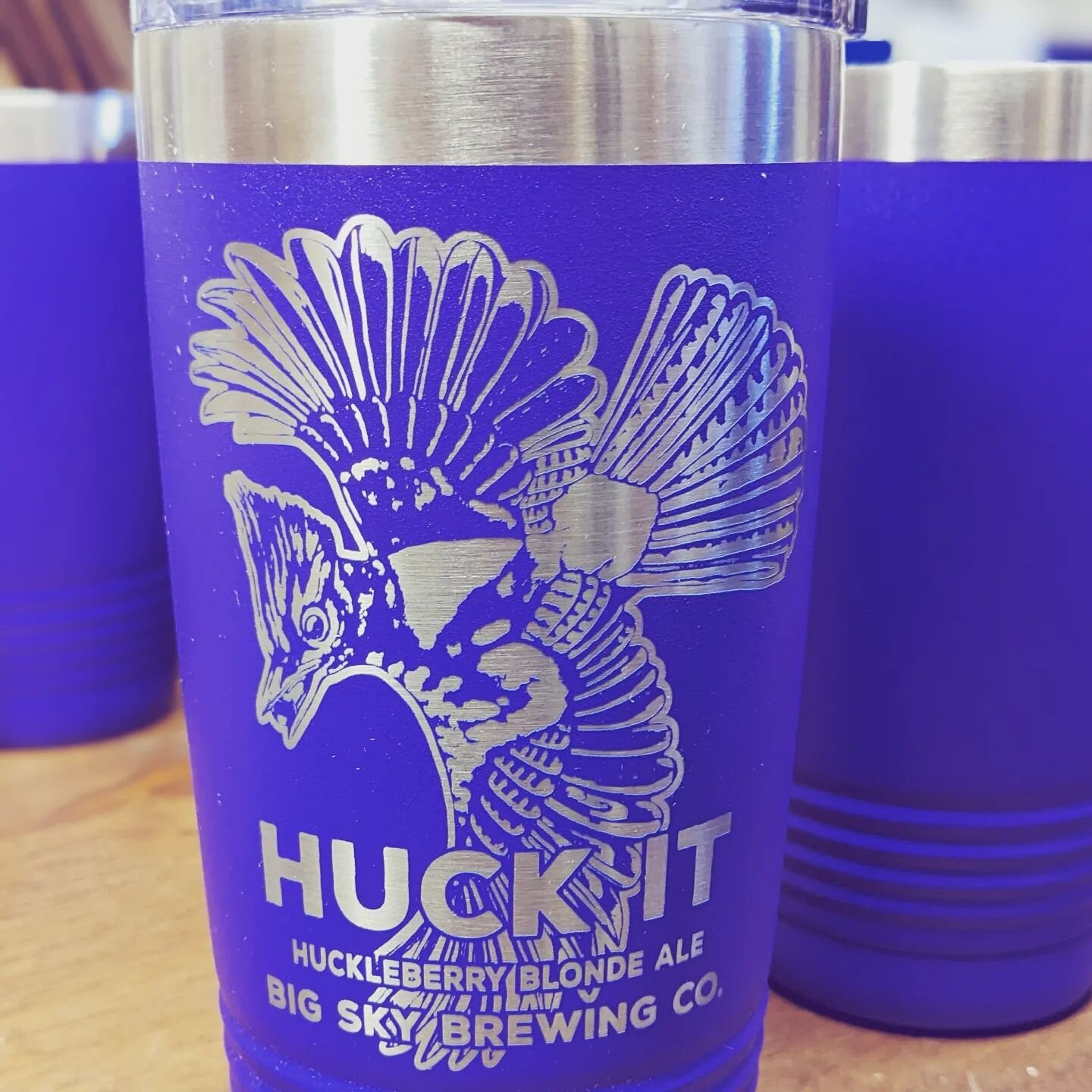 It's February, which means spring is getting closer, which means summer is getting closer, which means Huck It season is nearly here! New gear coming soon to our friends @bigskybrewing, swing by their taproom for all kinds of cool brewery swag, art, 