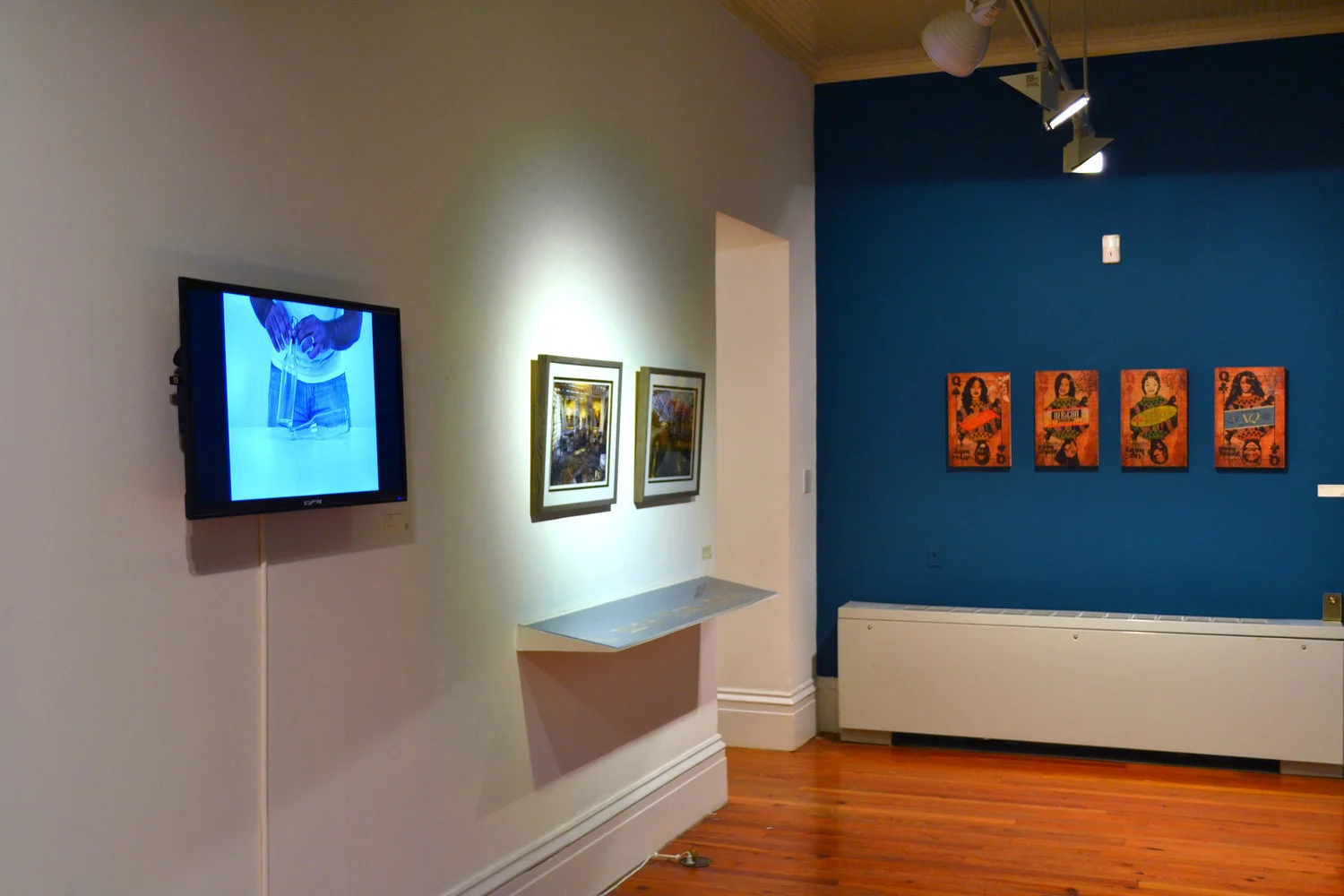 Installation shot of “Temporary Horizon” (2010) by Heino Schmid, as seen in the “Beyond The Tropical” section of the current Permanent Exhibition, “Revisiting An Eye For the Tropics”.