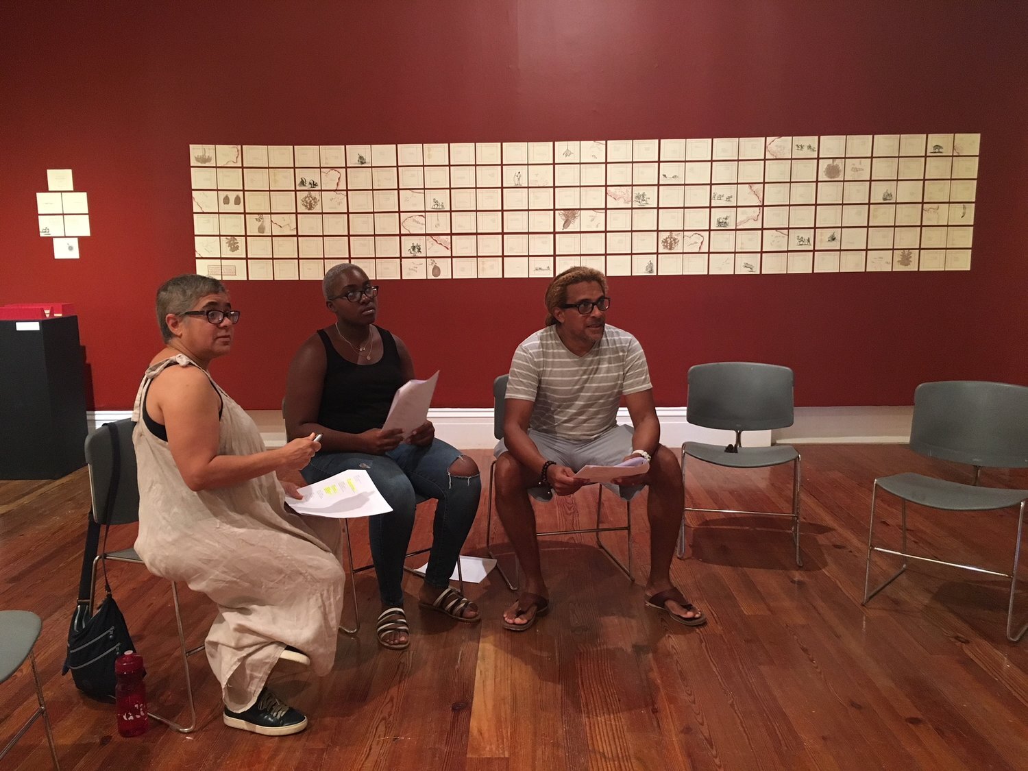 Rehearsals for the reading of "A True and Exact History"