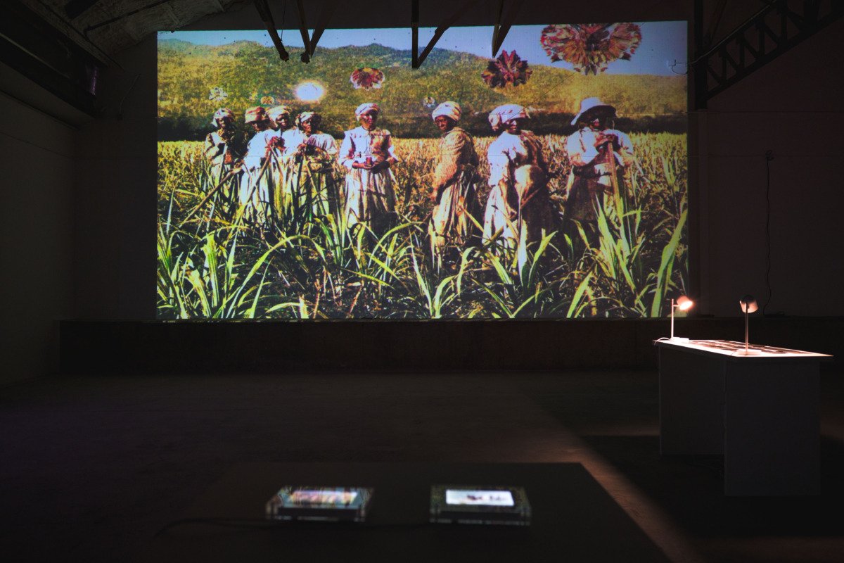 installation view of Rodell Warner's "Fictions More Precious" solo exhibition at Big Medium in Austin, TX