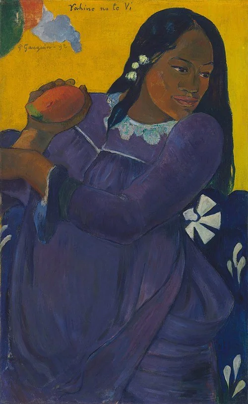 gaugin woman with mango - Jan Bryant.jpg