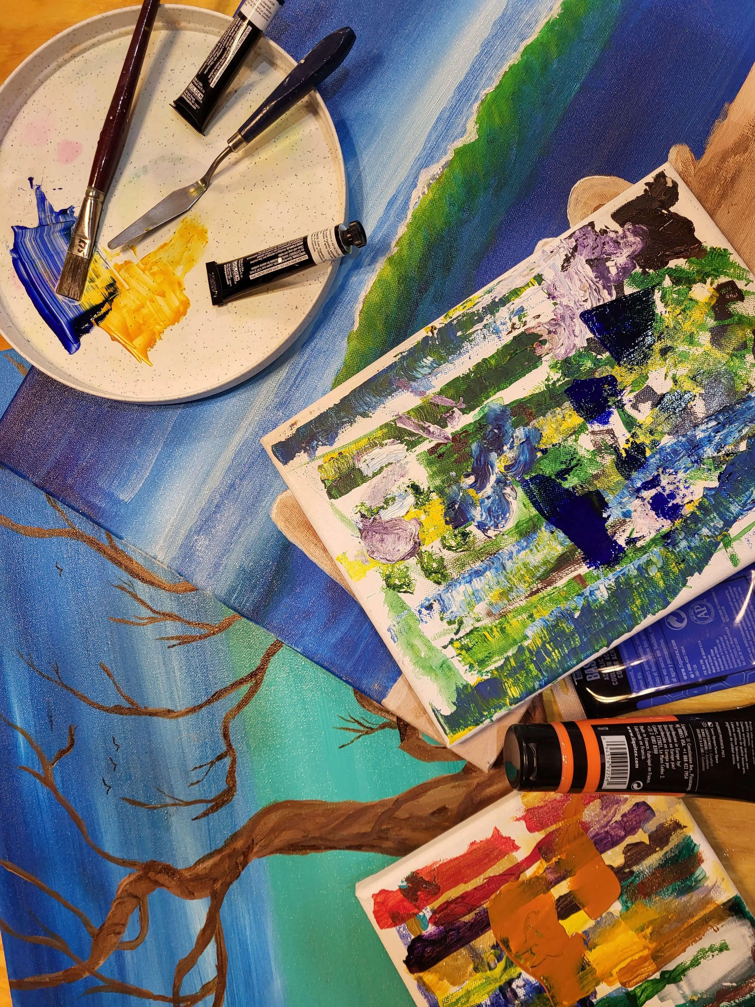 JAN 13 | BEGINNER ACRYLIC PAINTING CLASS