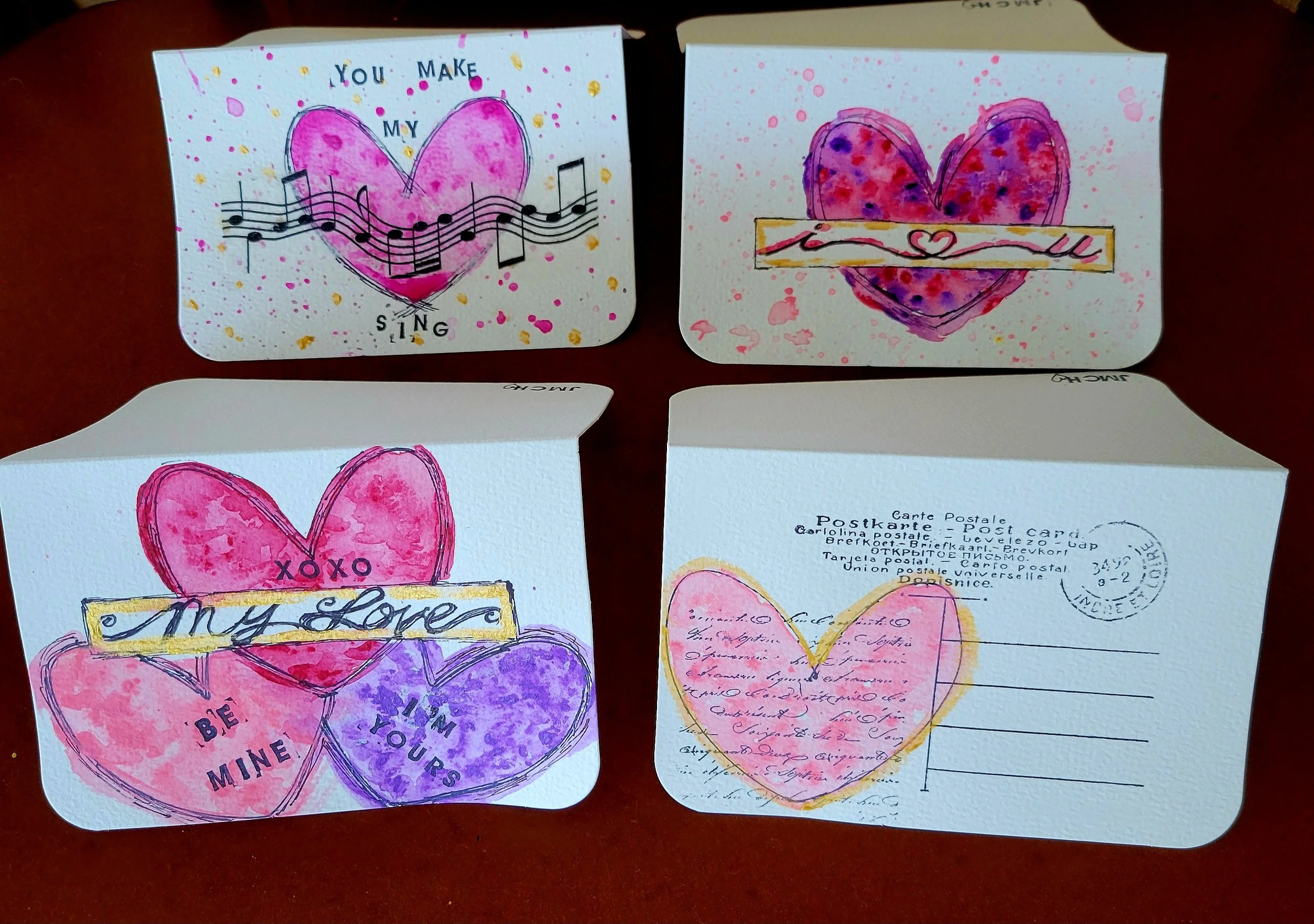 FEB 11  l Be My Valentine Card Paint Party