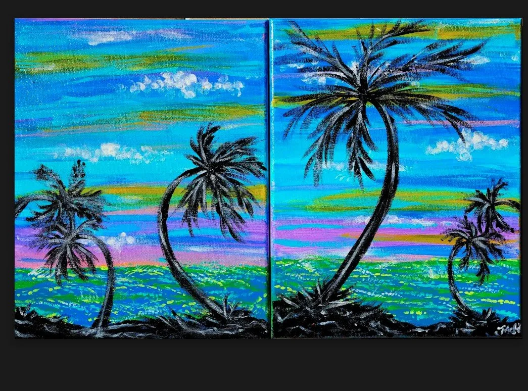 FEB 7  l  Heart Of The Tropics Couples Paint Party