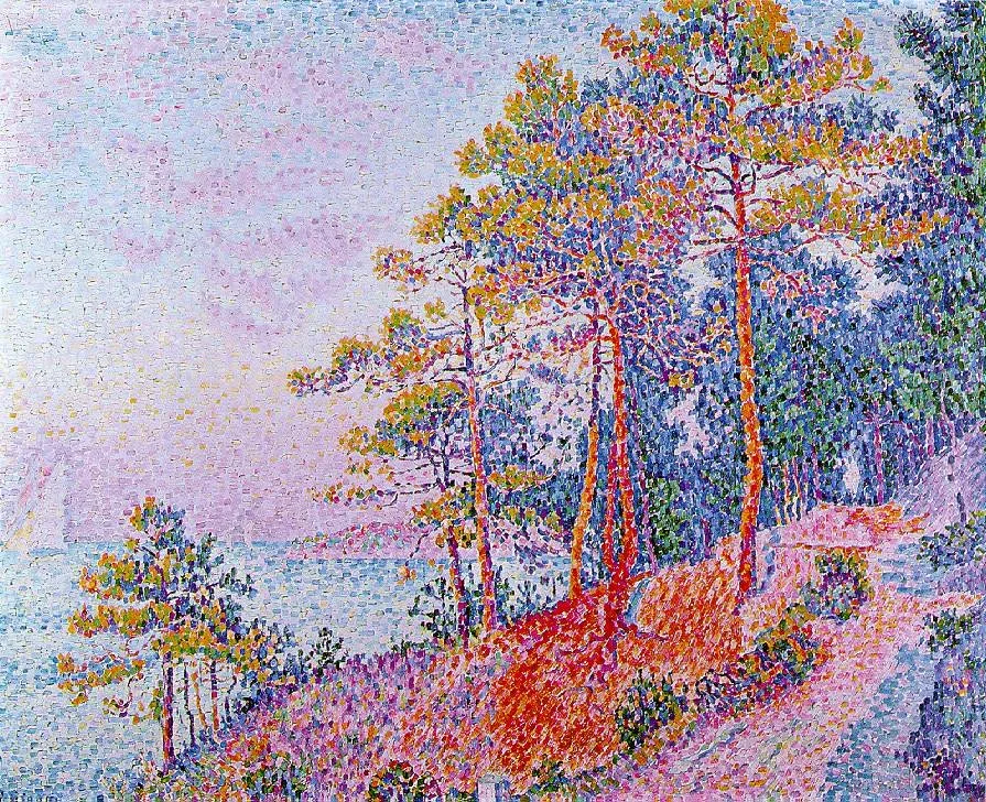 MAR 3   l  MASTER SERIES: Your Rendition of "Pathway", in Acrylic , 1886, Signac