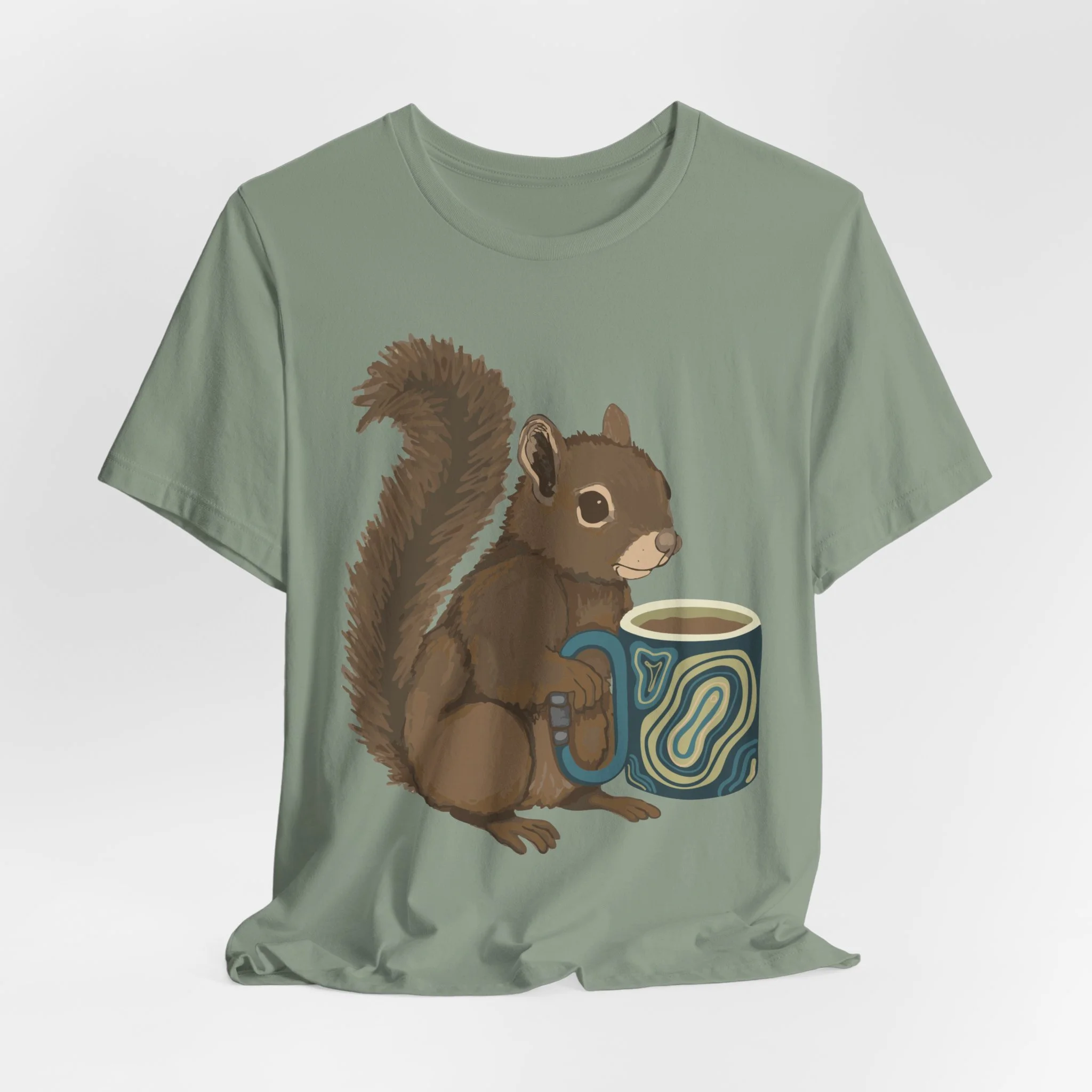 Unisex Squirrel Jersey Short Sleeve Tee