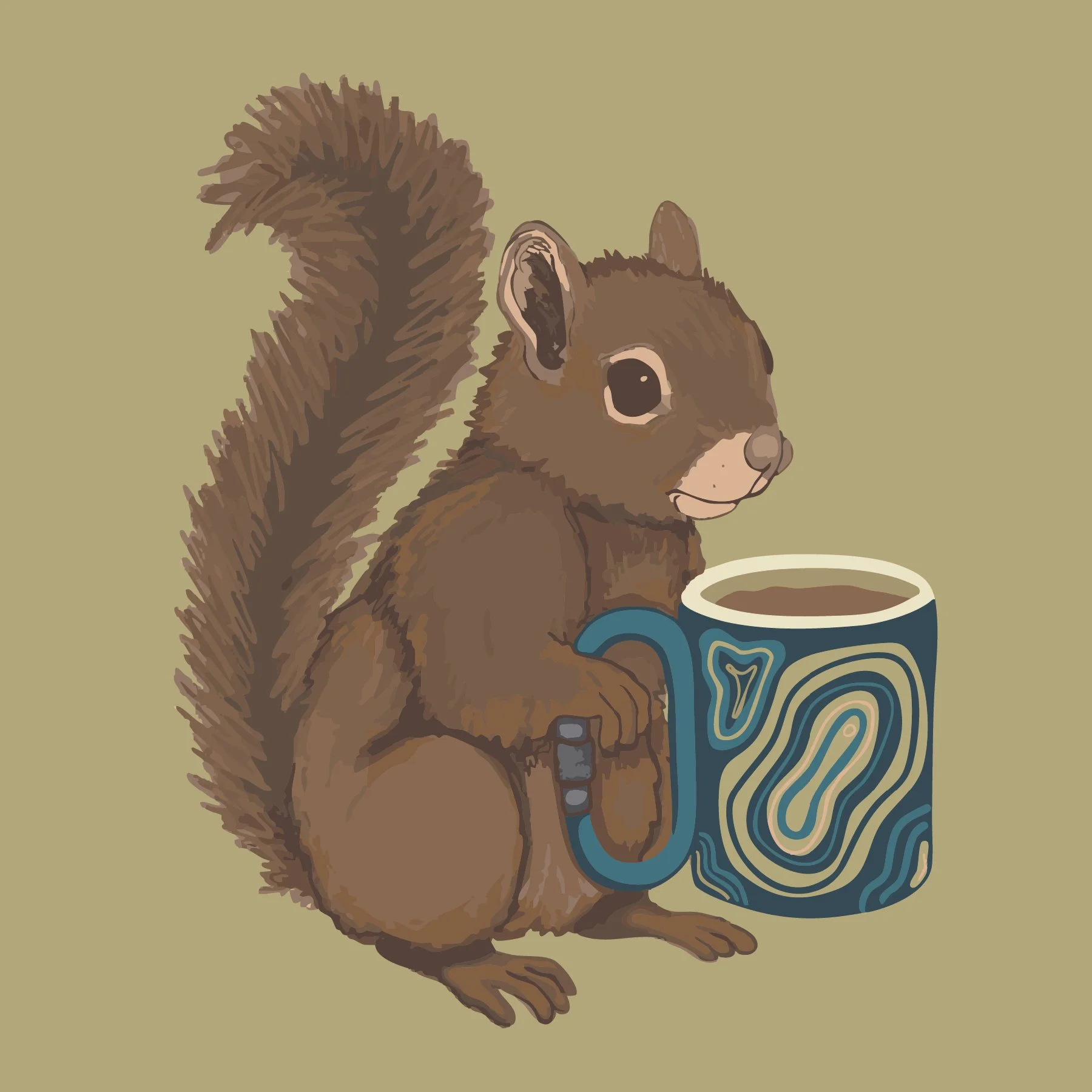 Hazelnut Hank the Squirrel