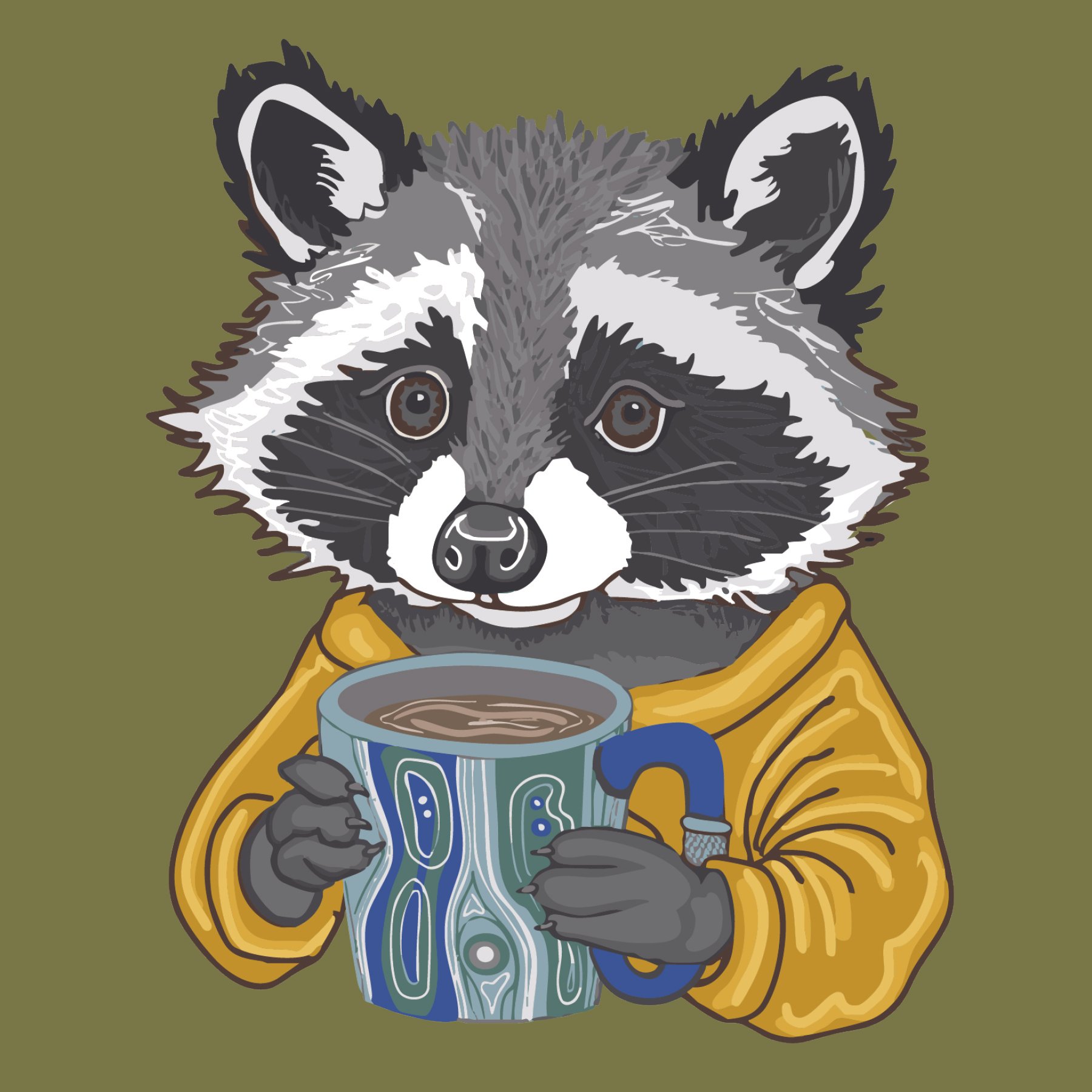 Mugsy the Raccoon