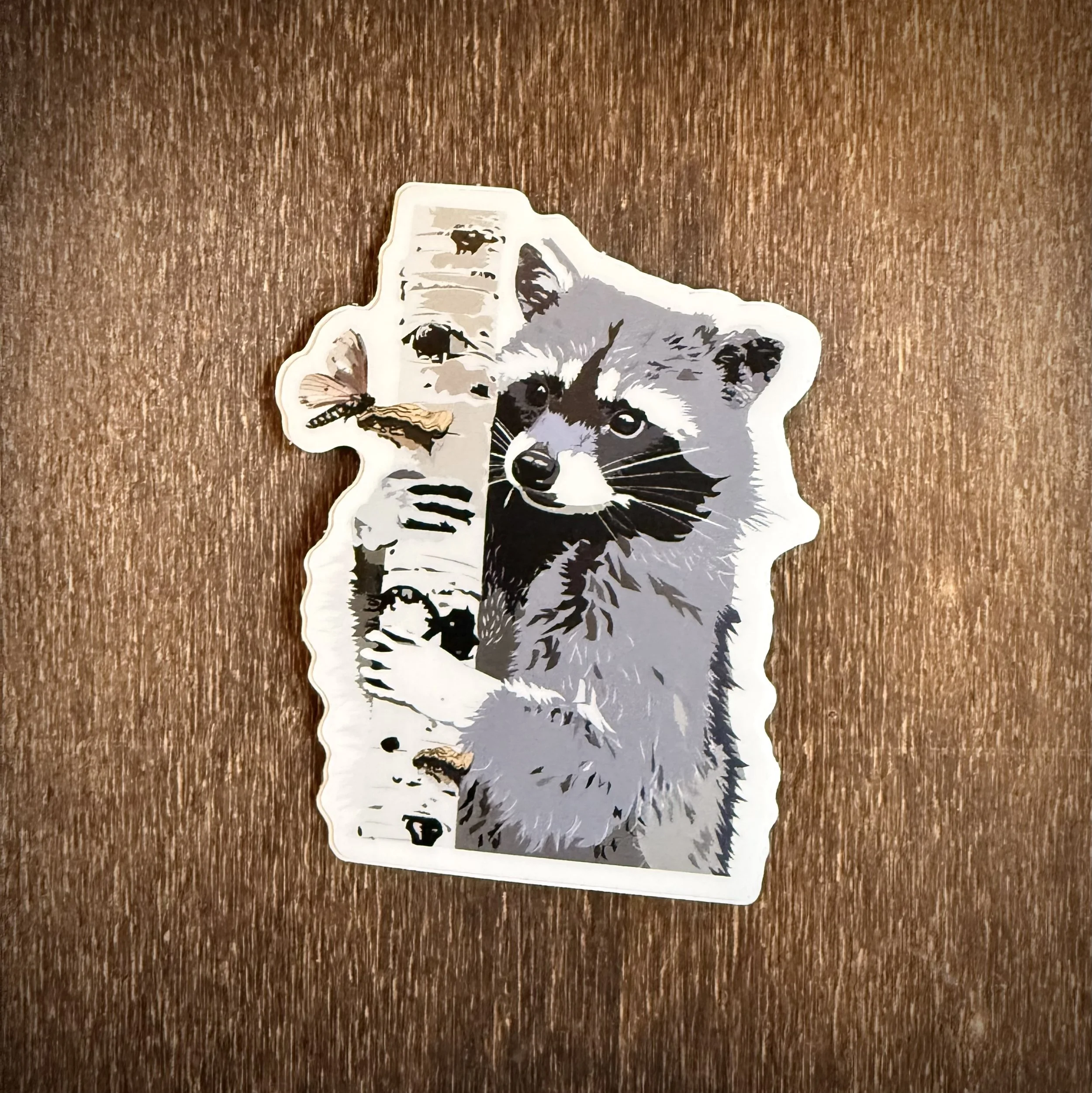 Raccoon Sticker
