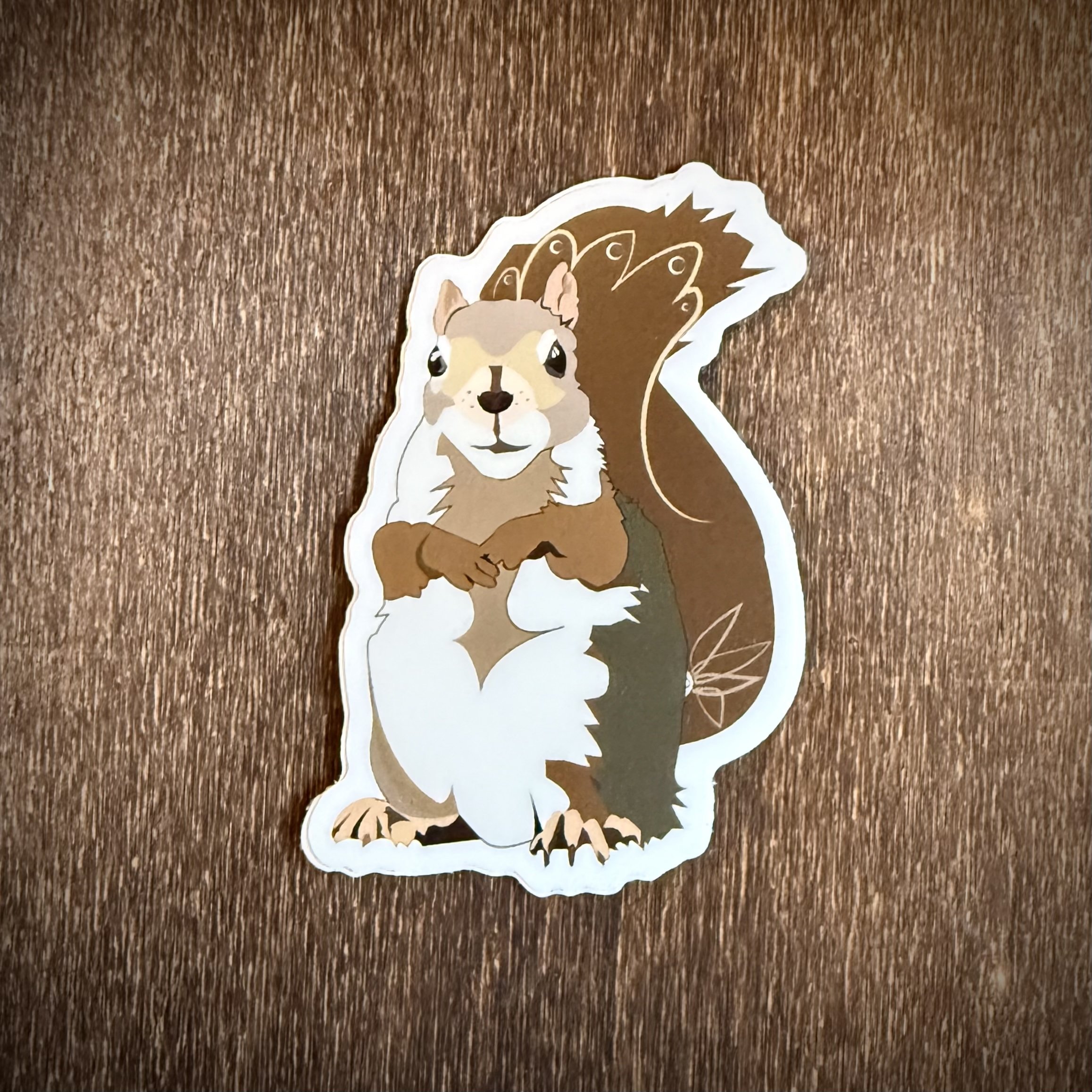 Squirrel Sticker