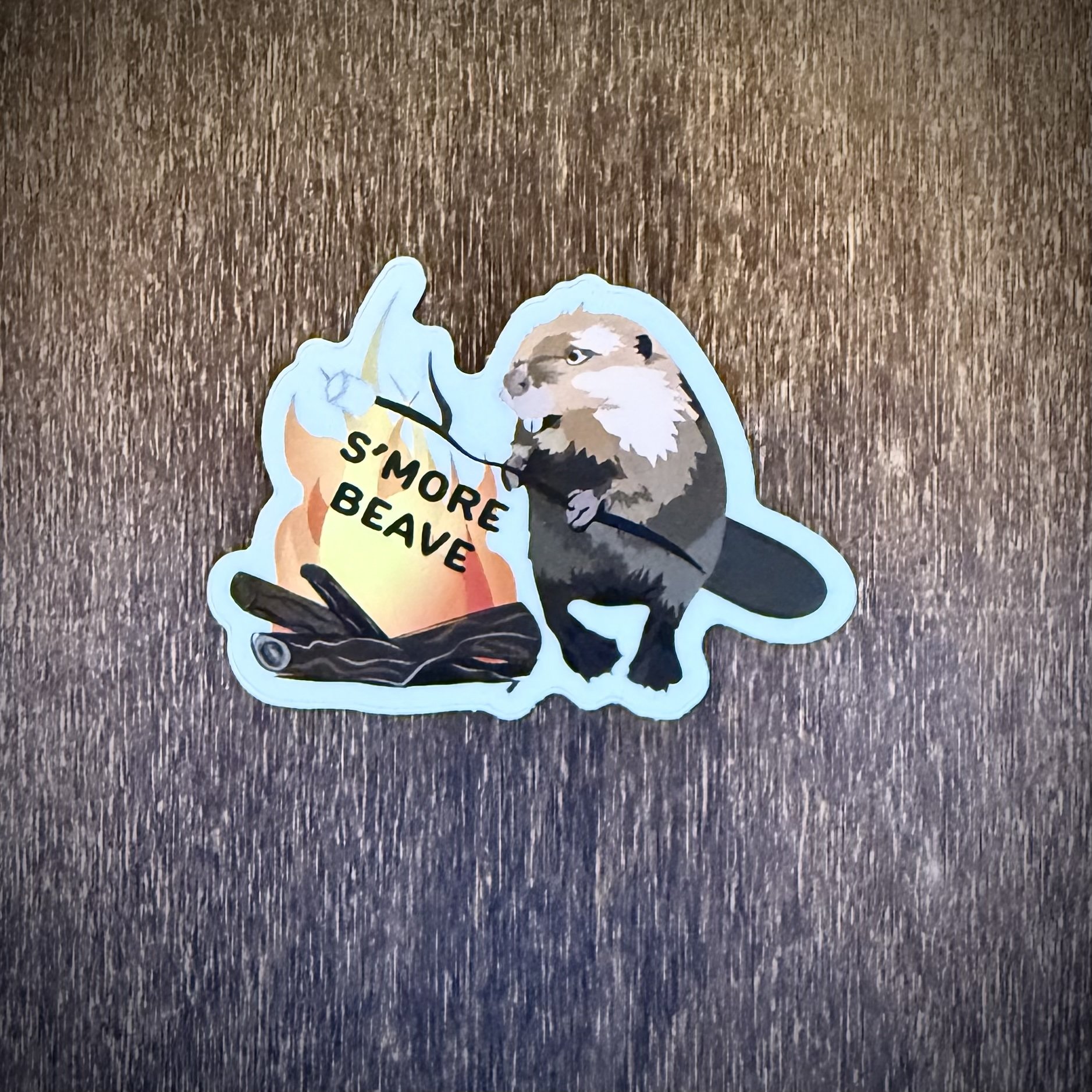 S'more Beave Sticker