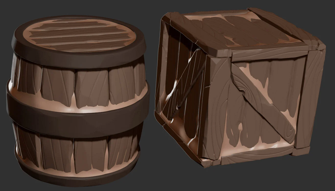 Some initial style examples made to showcase detail