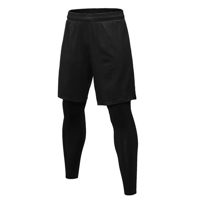Men's  2 in 1 Fitness Shorts