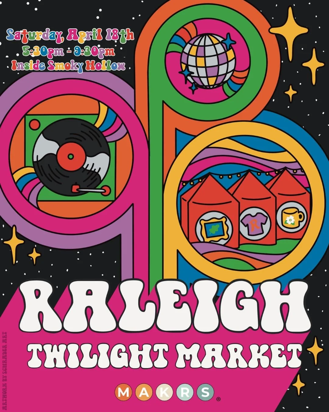 Looking for some weekend fun 👀 

We've got you covered with our evening market inside the alley of Smoky Hollow in Downtown Raleigh this Saturday. Come on by for our monthly Raleigh Twilight Market series, featuring over 30 different local vendors, 