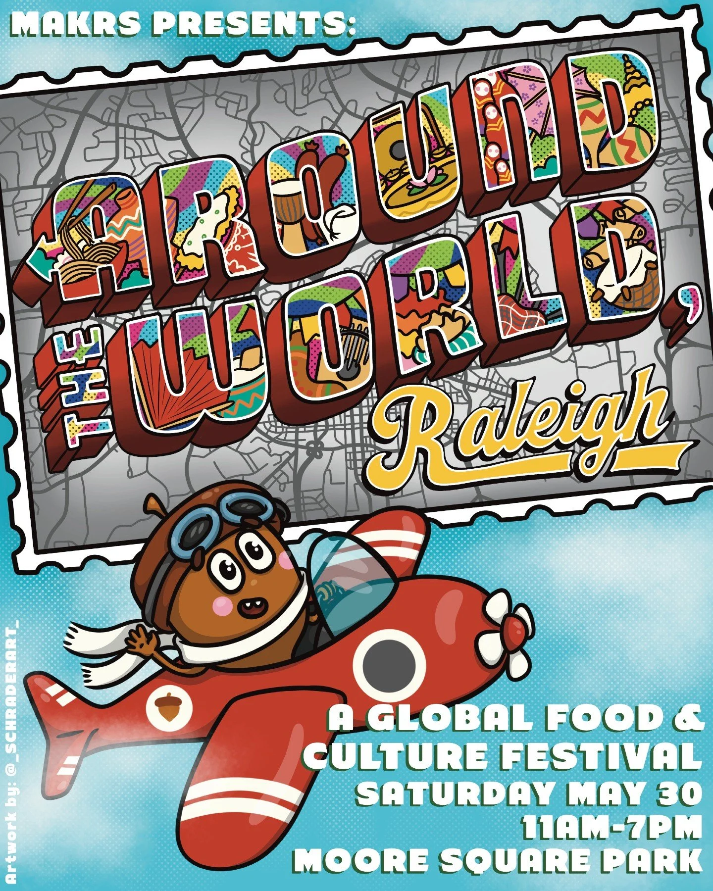 Around the world in one day 🌍✨

Join us for Around the World, Raleigh: a full day of global culture, flavors, and community right at Moore Square Park

Explore a vibrant lineup of local vendors, international food, live music, performances, and expe