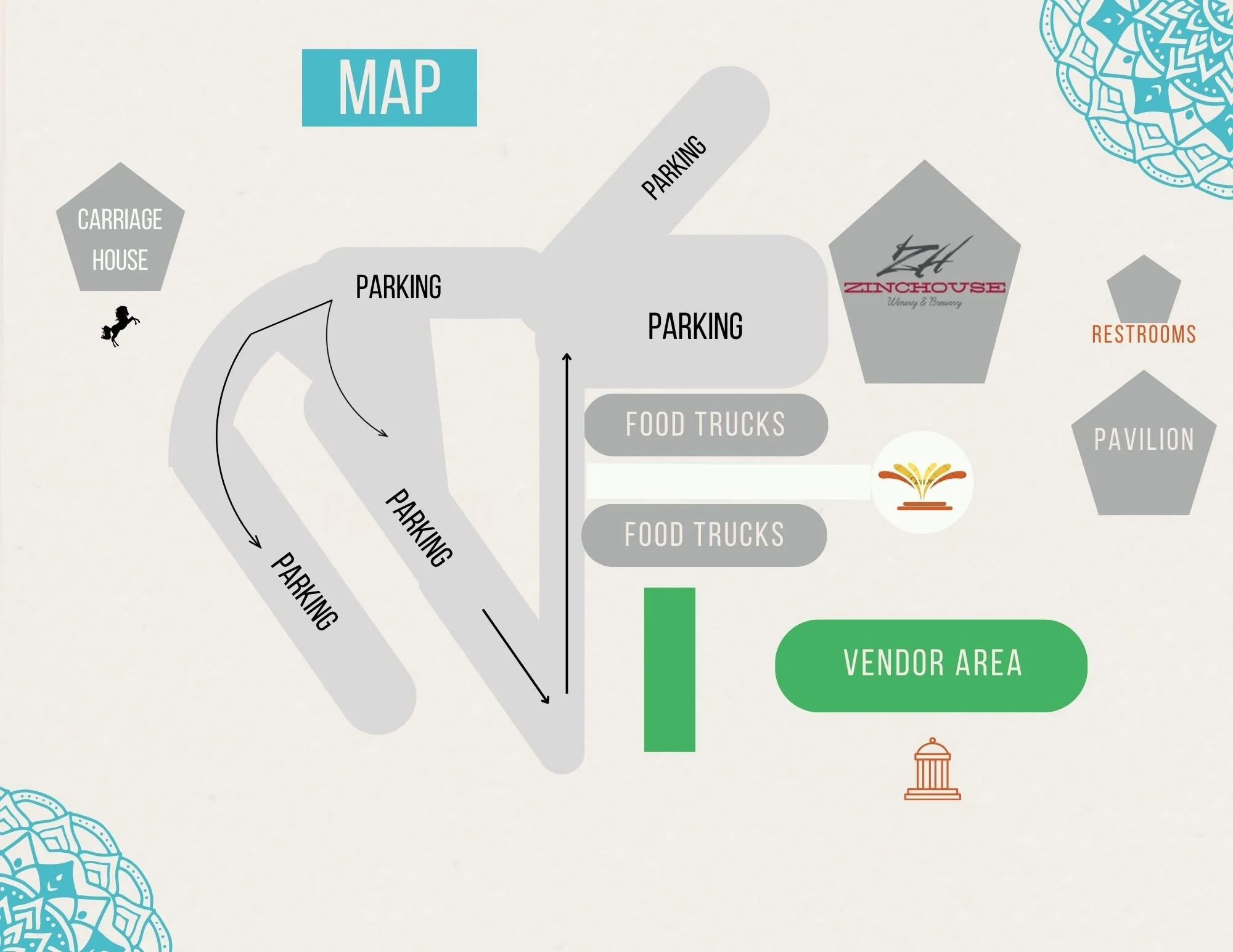 ZincHouse Parking Map — The MAKRS Society